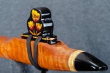 Tulip Wood Native American Flute, Minor, Low E-4, #Q8D (3)